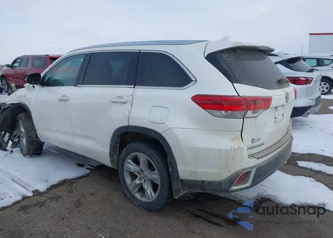 2019 Toyota Highlander Limited from USA, damaged, VIN 5TDDZRFH3KS983264